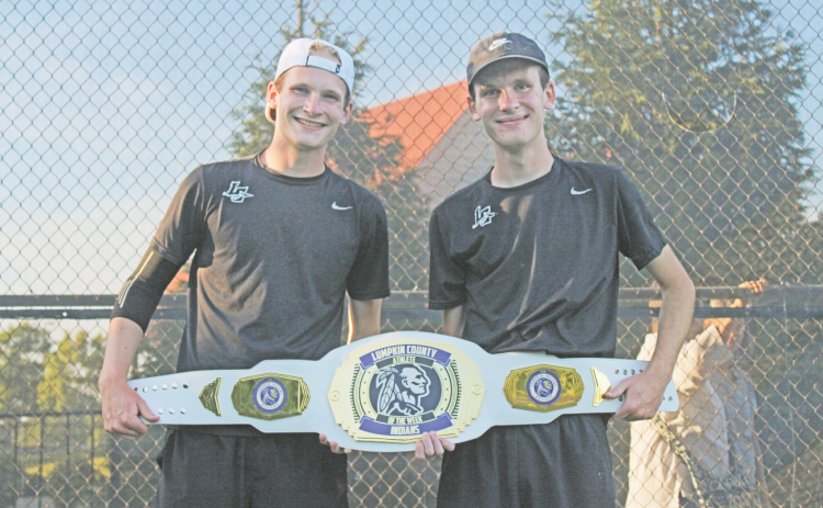 Athletes of the Week Will and Jack McKinney dug deep during a tie-breaking third set, battling back from 5-1 to send their team to the Elite Eight. 