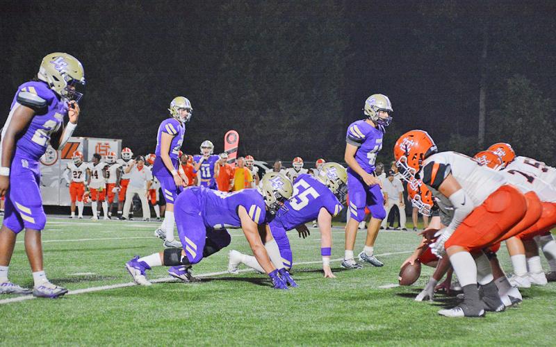 The Lumpkin County defense held Hart County to just 10 points in the Indians’ victory on Friday.
