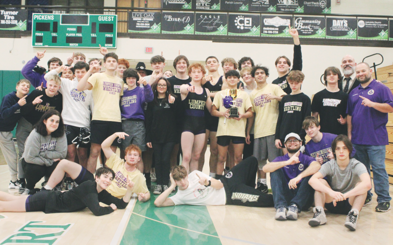 The Lumpkin County High School wrestling team continues to build momentum ahead of the State Duals with a dominant first place finish at the Area Duals.