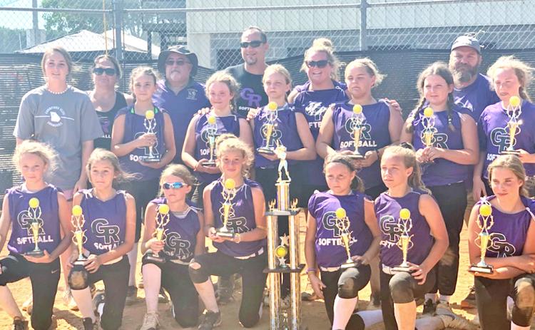 The Gold Rush 12U travel softball team completed its first season with runner-up honors at the Georgia World Series held in Toccoa recently. The team, made up of Lumpkin and Dawson county players, also won the Champions of Georgia State tournament in its inaugural season.