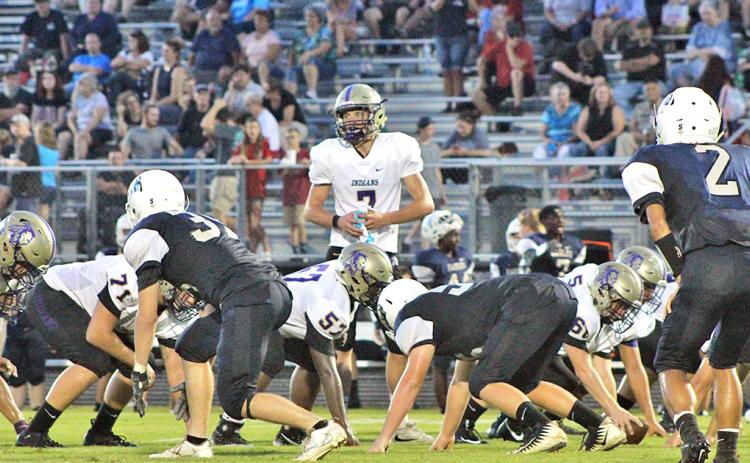 LCHS quarterback Tucker Kirk could have a breakout year behind center for the Indians during the 2019 season, as new LCHS head coach Caleb Sorrells’ offensive strategy will open up the passing game for the traditionally run-first Indians’ offense.