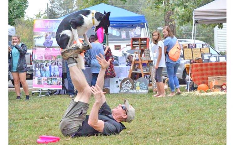 Rick Nielsen and the Dahlonega Action Dogs will perform on Saturday during the Bark in the Park event.