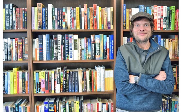 Clay Anderson, a history professor at Reinhardt University, always dreamed of owning a bookstore. Now, thanks to some generous book donors, he stands with about 1,000 books on his sales floor at Bear Book Market, and several more in storage.