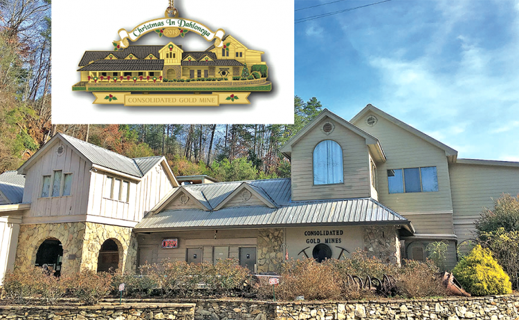 Consolidated Gold Mine in Dahlonega was chosen as this year's CHP ornament