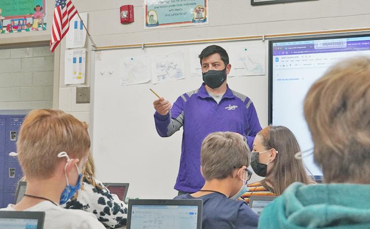 After spending nine months in Afghanistan as a member of the Army National Guard, Will Mayfield took to the classroom, using his experience to teach Southwest Asia history at LCMS. Amid the current crisis in Afghanistan, Mayfield offers a unique perspective to his students.