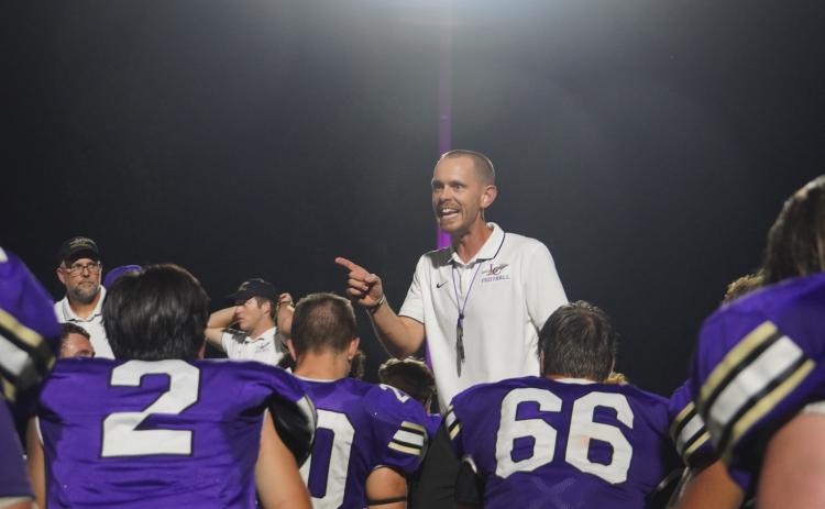 Caleb Sorrell's officially stepped down as the head coach of the LCHS football team on Monday.
