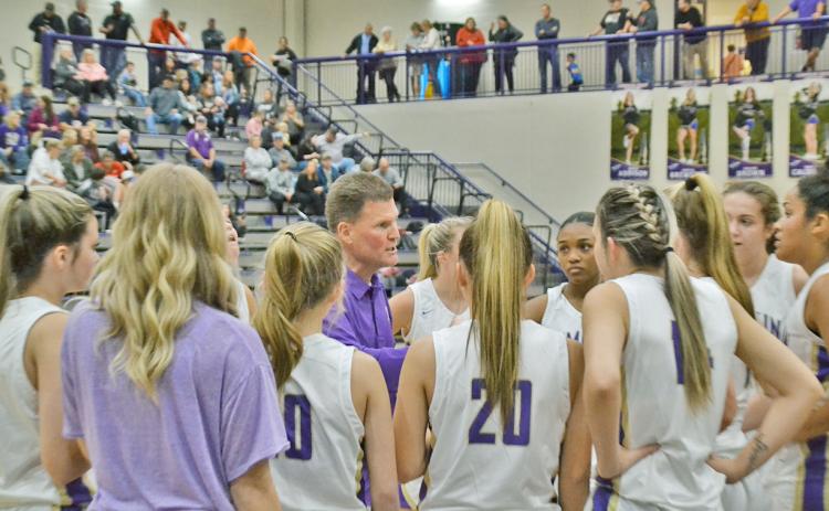 The Lumpkin County varsity girls basketball squad is currently in first place in Region 7-AAA, ahead of White County and Wesleyan.