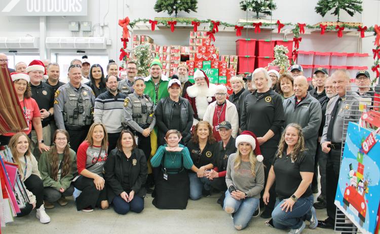 Local deputies brightend the holidays for local children during the annual Shop with a Cop event sponsored by the Lumpkin County Sheriff’s Office, in partnership with Wal-Mart and Lumpkin County Family Connection.