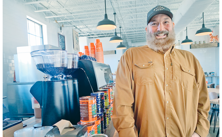 Henry Ostaszewski and his staff have seen a steady stream of customers at Blue 42 Market since the downtown business officially opened in November.