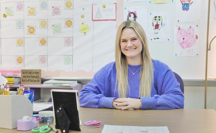 Lumpkin County Middle School’s Liz Stroud is the district’s 2025 Teacher of the Year award winner.