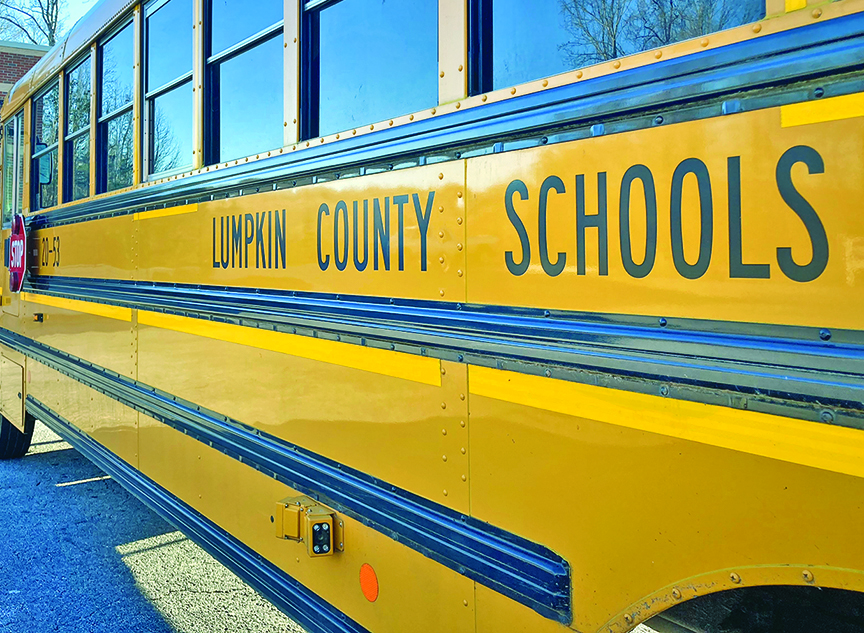 Arrests warrants have been issued following an incident on a Lumpkin County school bus on Monday.