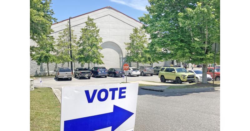 Voters went to the polls in Lumpkin County on May 19 to cast their votes in the Primary.