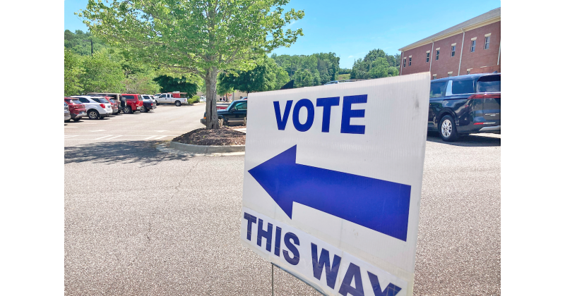 Local voters cast their ballots at the Lumpkin County Parks & Rec building last week to decide a wide variety of races, many of which must still be decided in the upcoming June 16 runoff.