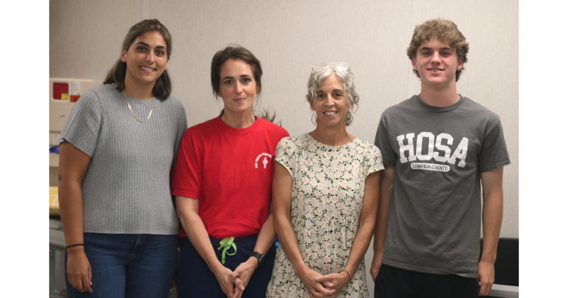 Event organizers (pictured, from left) Alana Furney, Linda Sanchez, Paula Payne and Ridge Cole look ahead to CHP’s free Community Health Day on Saturday, September 12.