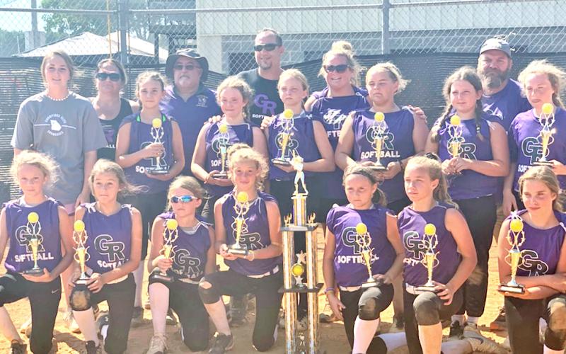 The Gold Rush 12U travel softball team completed its first season with runner-up honors at the Georgia World Series held in Toccoa recently. The team, made up of Lumpkin and Dawson county players, also won the Champions of Georgia State tournament in its inaugural season.