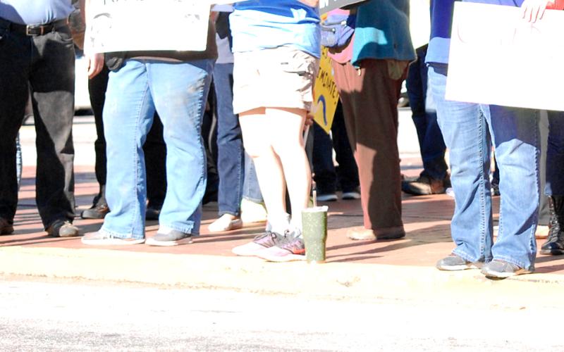 City braces for downtown rally