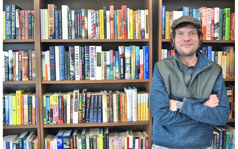 Clay Anderson, a history professor at Reinhardt University, always dreamed of owning a bookstore. Now, thanks to some generous book donors, he stands with about 1,000 books on his sales floor at Bear Book Market, and several more in storage.