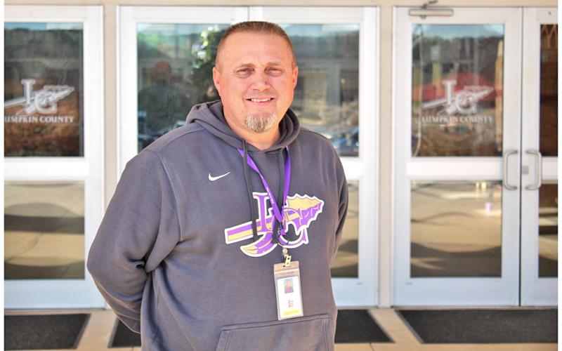 Lumpkin County High School Athletic Director Nicky Jenkins