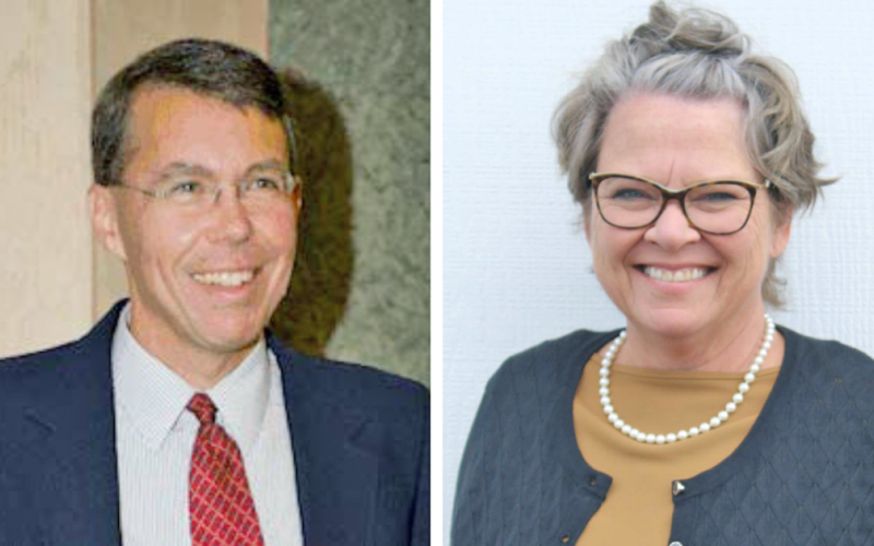 Clint Smith and Sharon Ravert are candidates for the 9th Georgia House seat.