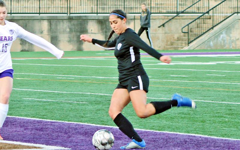 LCHS senior Hope Kenney finished her career as the all-time goal scorer and single season goals record holder.