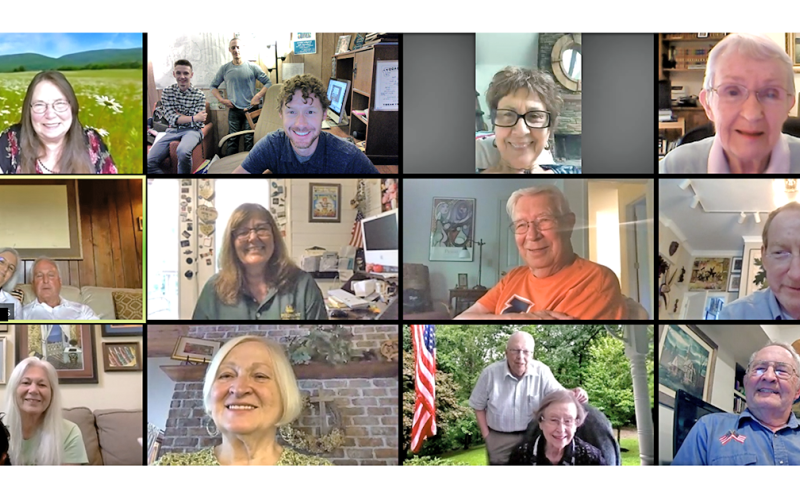 A Zoom call last week included staff members and several long-time Nugget contributors to honor the retirement of reporter Sharon Hall.