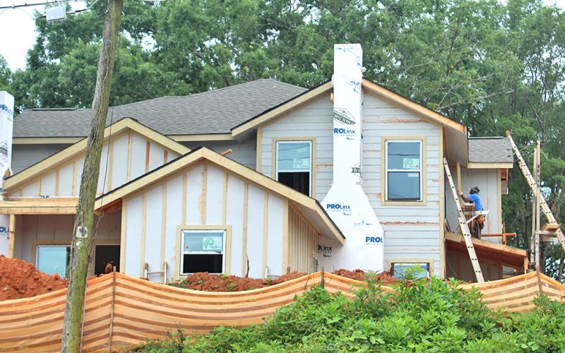 Dahlonega residents may have noticed the condominium development being erected on North Grove Street across from the Golden Pantry. The ten-unit, five-building condo project should offer more housing in the city which has seen more demand than supply for housing recently.
