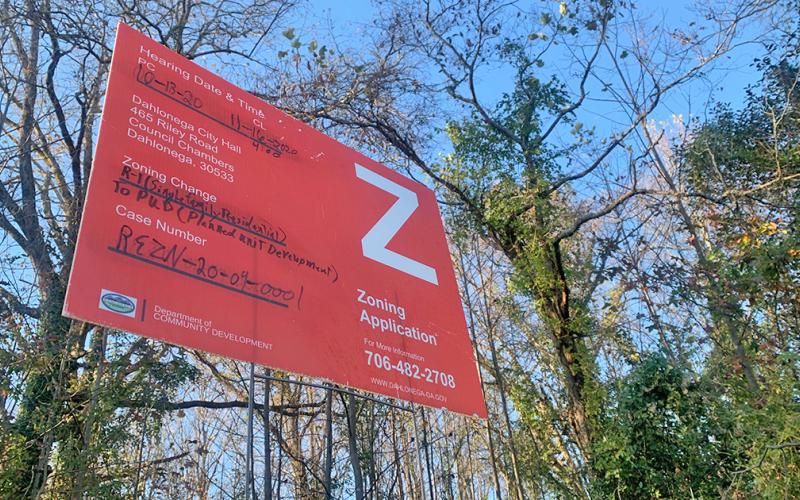 In order to make way for the student apartments development, the City would have to approve a change in the zoning of the 10-acre property at the Dec. 7 meeting.