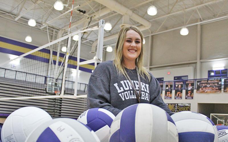 Haley Dibble played on the first Lumpkin County volleyball team in school history in 2009 at the middle school. Now as the head coach of the LCHS team, Dibble led her team to the best record and first region championship in program history.