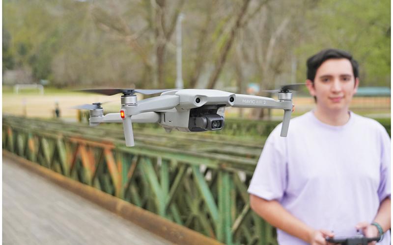 Alex Rollins, founder of A-Roll Media, took a journey across the United States, setting out to capture the true beauty of America via drone, starting right here in Dahlonega.