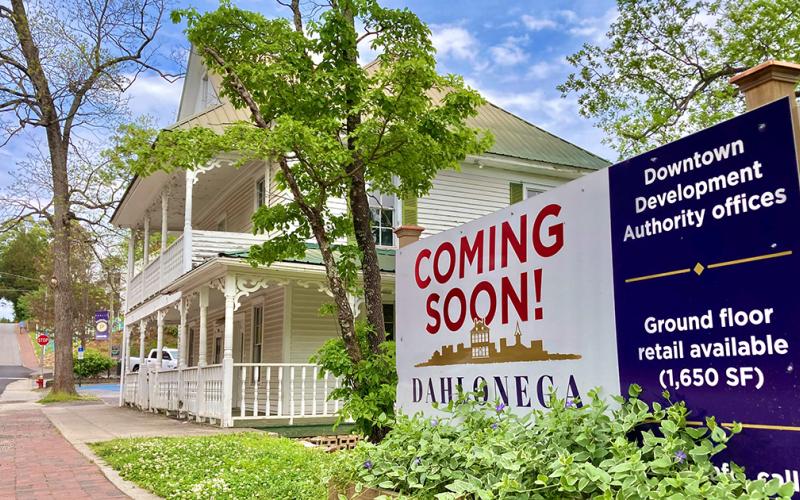 The historic "Head House" was built by Homer Head for himself and his wife around the first decade of the 1900s. It was built from lumber purchased by Dr. Head after the local Baptist Church was torn down. Now owned by the City of Dahlonega, the house could become the new home of the DDA.