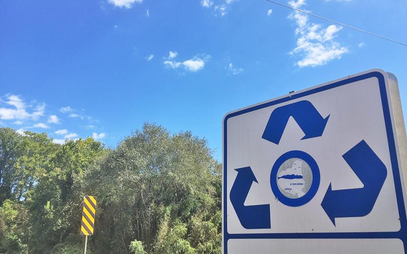 Commissioners discussed various options for keeping the recycling program going, including increasing the amount the County pays per month.