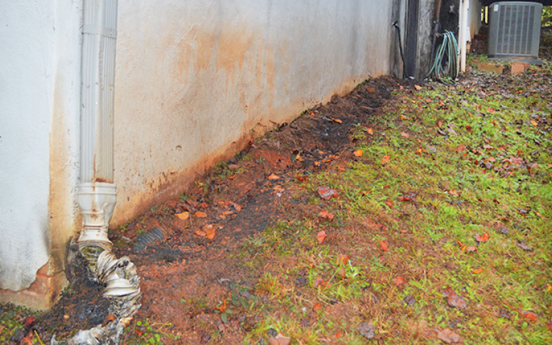 A suspect allegedly tried to set his ex-girlfriend’s Lumpkin County home on fire recently.