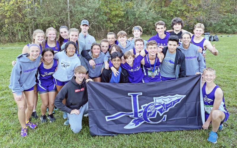 Both the Lumpkin boys and girls cross country teams qualified for state with fourth place finishes at the region meet at Unicoi State Park last Wednesday.
