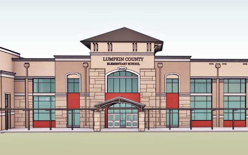 A new building and location for Lumpkin County Elementary School is in the plans. The new school will be built on the site of the former Pinetree Plant near downtown Dahlonega.