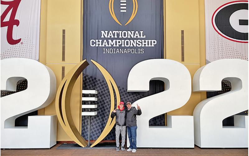 Tucker and Landon Greene were on hand for UGA’s first National Championship victory in four decades. Which means the Greenes are 2-0 in championships since Tucker’s dad Stuart was in New Orleans for the big win back in 1980.