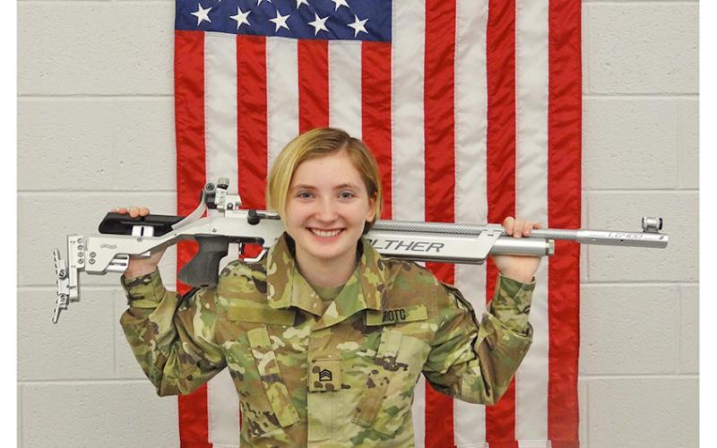 Lumpkin County High School JROTC Cadet Liv Lusky