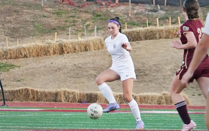 Ryann Jones and the rest of Lumpkin’s defensive backline held the Indians’ opponents to one goal on the week in the team’s two wins last week.