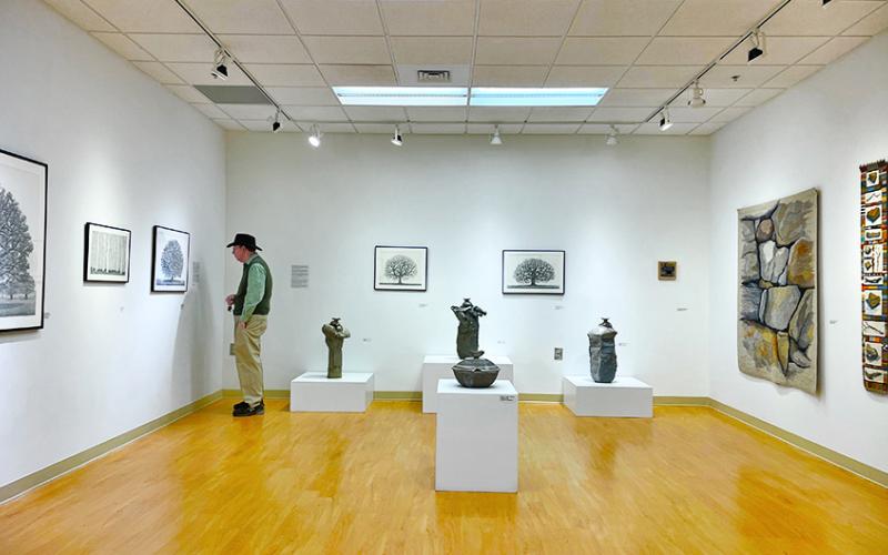The works of the four professor/artists who were the foundation of the University of North Georgia’s Department of Visual Arts are on display through March 22 at the Student Center on the UNG Dahlonega campus.