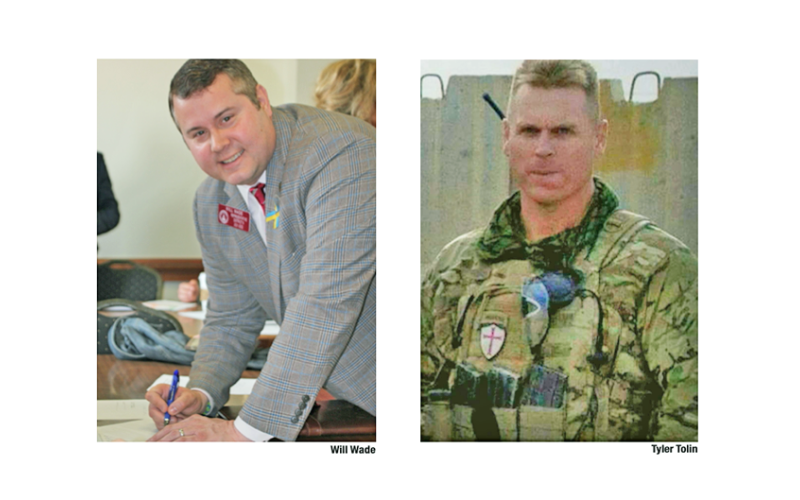 Incumbent Will Wade and challenger Tyler Tolin will face off in the Republican primary for a chance to run for the Georgia House District 9 seat.