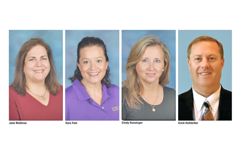 Jane Mullinax was named the Director of Accountability for Lumpkin County Schools.  Sara Fain was selected as the new principal of Long Branch Elementary School.  Cindy Hunsinger will be the new Assistant Principal of Lumpkin County Elementary School.  Erick Hofstetter, currently in Paulding County, was approved as the Chief Financial Officer for Lumpkin County Schools.