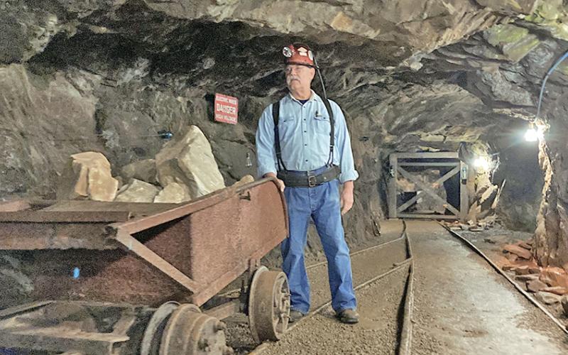 Former 4H Extension agent and Nugget columnist Greg Sheppard explores the tunnels of the local Consolidated Gold Mine—the subject of his new book.