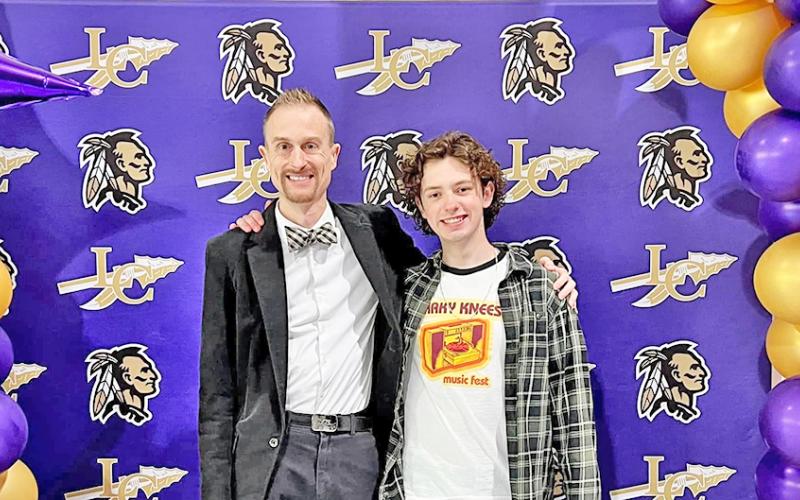 Recent Lumpkin graduate Nikoli Smith (right) is now in the first stages of a long recovery after a motorcycle accident left the high school senior fighting for his life just weeks before graduation. Chorus director Tee Smith said he's always known Nikoli for his determination and says that determination will now be more important than ever.