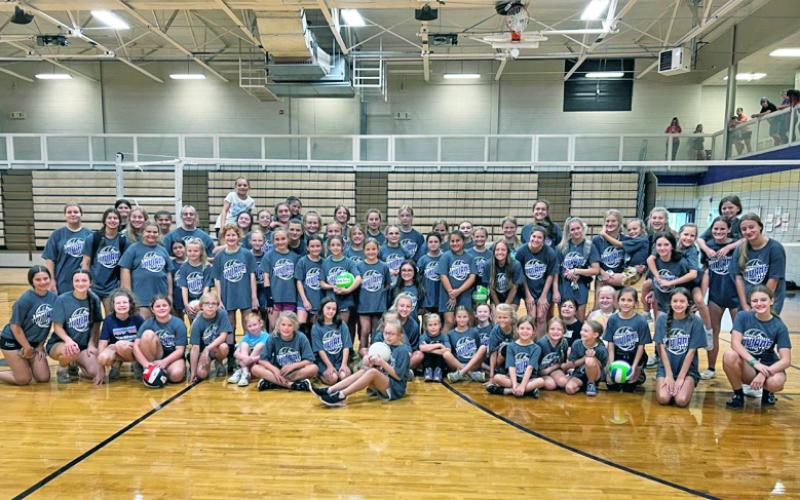 The LCHS Volleyball team and coaching staff hosted the 2022 Volleyball Summer Camp last week, where rising first through eighth graders were taught the fundamentals of volleyball in hopes of growing their love of the game.