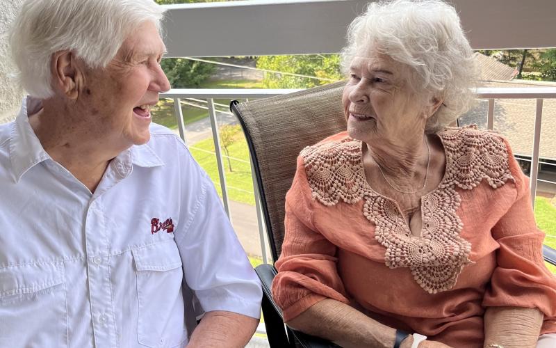 This year's Gold Rush Festival will see the crowning of Leon and Doris Moss.