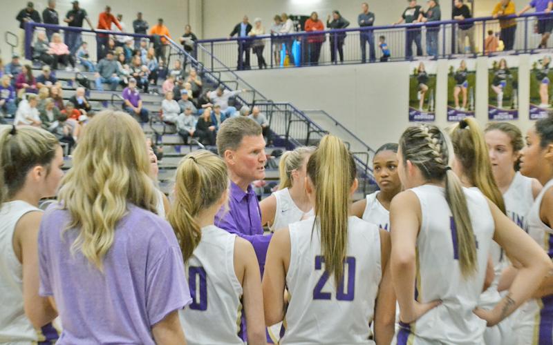 The Lumpkin County varsity girls basketball squad is currently in first place in Region 7-AAA, ahead of White County and Wesleyan.
