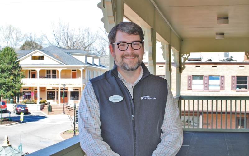 Director of Tourism Sam McDuffie and the Dahlonega-Lumpkin County Visitor’s Bureau Board of Directors purchased an advertisement in the April issue of Southern Living to capitalize on Dahlonega’s selection as the best small town in Georgia.