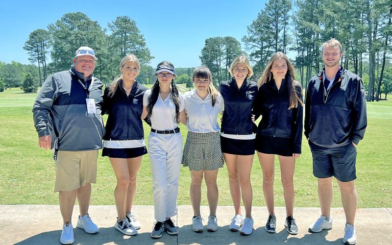 Lumpkin County High School girls golf team