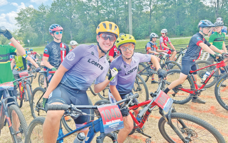 Lumpkin rider Kit Norton prepares to hit the trail in her race. (Photo courtesy of Jesse Turk)