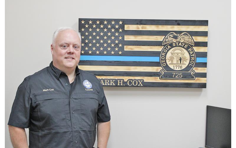 Lumpkin County’s Mark Cox has been honored as Georgia’s 2023 Coroner of the Year by the Georgia Coroners Association.
