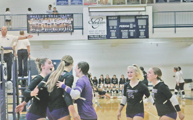 The Lady Indians volleyball team will graduate five seniors from this year’s squad.